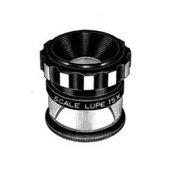 15X FULL FOCUS FLAT FIELD LOUPE MAGNIFIER